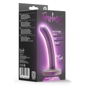 Фиолетовая насадка с гладкой поверхностью Surrender 4.75 Inch Beginner Pegging Dildo - 12 см. - Blush Novelties - купить с доставкой в Калуге