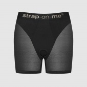 Трусики-шорты для фиксации насадок Strap-on-me Harness Lingerie Halo - size XL - Strap-on-me - купить с доставкой в Калуге