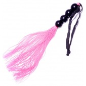 Розовая силиконовая плеть - 35,5 см. - Boys of Toys - купить с доставкой в Калуге
