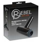 Черный мастурбатор с удобной ручкой Masturbator with 2 Functions - Orion - в Калуге купить с доставкой