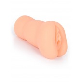 Телесный мастурбатор-вагина с 2 эрекционными кольцами в комплекте - Sexy Girl - в Калуге купить с доставкой