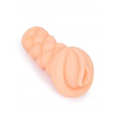 Телесный мастурбатор-вагина с вибропулей и эрекционными кольцами в комплекте - Sexy Girl - в Калуге купить с доставкой