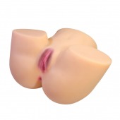 Телесный мастурбатор Liora с 2 любовными тоннелями - Baile - в Калуге купить с доставкой