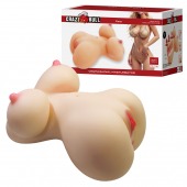 Телесный мастурбатор-торс Fiona - Baile - в Калуге купить с доставкой