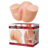 Телесный мастурбатор Olivia с 2 любовными отверстиями - Baile - в Калуге купить с доставкой