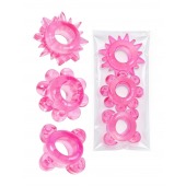 Комплект из 3 розовых эрекционных колец - Erowoman-Eroman - в Калуге купить с доставкой