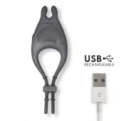 Черное эрекционное виброкольцо с управлением через приложение - Oninder - в Калуге купить с доставкой