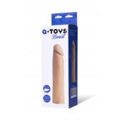 Реалистичная насадка с ярко выраженной головкой - 16,5 см. - A-toys - в Калуге купить с доставкой