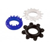 Набор из 3 разноцветных эрекционных колец - A-toys - в Калуге купить с доставкой