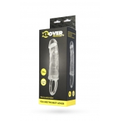 Прозрачная насадка с петлёй для фиксации - 14 см. - ToyFa - в Калуге купить с доставкой