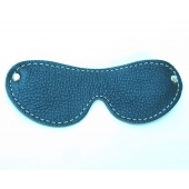 Кожаная маска на глаза - БДСМ Арсенал - купить с доставкой в Калуге