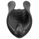 Чёрный мастурбатор Vibrating Silicone Stimulator с вибрацией - Pipedream - в Калуге купить с доставкой