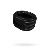 Чёрное эрекционное виброкольцо Stretch - Bathmate - в Калуге купить с доставкой
