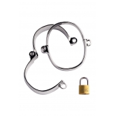 Металлические наручники на замке - ToyFa - купить с доставкой в Калуге