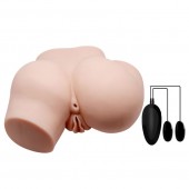 Телесный полуторс с двумя любовными тоннелями и вибрацией - Baile - в Калуге купить с доставкой