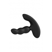 Черный силиконовый стимулятор простаты Levett Nitoc с пультом ДУ - Levett - в Калуге купить с доставкой