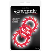 Набор из 3 красных эрекционных колец Renegade Gears - NS Novelties - в Калуге купить с доставкой