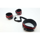 Кожаный БДСМ-набор - БДСМ Арсенал - купить с доставкой в Калуге