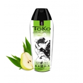 Интимный гель TOKO Pear   Exotic Green Tea с ароматом груши и зеленого чая - 165 мл. - Shunga - купить с доставкой в Калуге