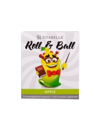 Стимулирующий презерватив-насадка Roll   Ball Apple - Sitabella - купить с доставкой в Калуге