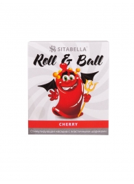 Стимулирующий презерватив-насадка Roll   Ball Cherry - Sitabella - купить с доставкой в Калуге