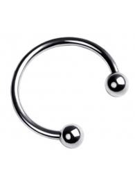 Серебристая подкова на головку пениса - ToyFa - купить с доставкой в Калуге