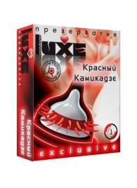 Презерватив LUXE  Exclusive   Красный Камикадзе  - 1 шт. - Luxe - купить с доставкой в Калуге