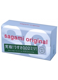 Ультратонкие презервативы Sagami Original - 12 шт. - Sagami - купить с доставкой в Калуге