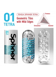 Мастурбатор SPINNER Tetra - Tenga - в Калуге купить с доставкой