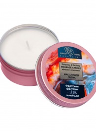 Массажная свеча  Фруктовая фантазия - БиоМед - купить с доставкой в Калуге