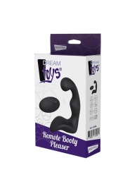 Черный вибромассажер простаты REMOTE BOOTY PLEASER - Dream Toys - в Калуге купить с доставкой