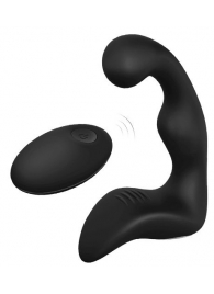 Черный вибромассажер простаты REMOTE BOOTY PLEASER - Dream Toys - в Калуге купить с доставкой