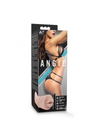 Телесный мастурбатор-ротик Angie - Blush Novelties - в Калуге купить с доставкой