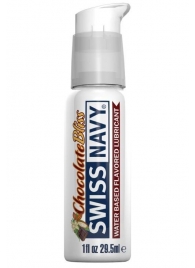 Лубрикант с ароматом шоколада Swiss Navy Chocolate Bliss Lube - 29,5 мл. - Swiss navy - купить с доставкой в Калуге