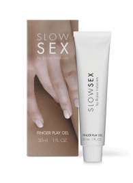 Гель для мастурбации с ароматом кокоса Slow Sex Finger Play Gel - 30 мл. - Bijoux Indiscrets - купить с доставкой в Калуге