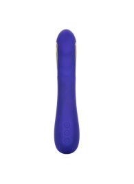 Фиолетовый вибратор с электростимуляцией Intimate E-Stimulator Petite Wand - 18,5 см. - California Exotic Novelties - купить с доставкой в Калуге