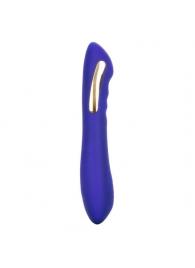 Фиолетовый вибратор с электростимуляцией Intimate E-Stimulator Petite Wand - 18,5 см. - California Exotic Novelties - купить с доставкой в Калуге