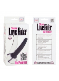 Насадка на пенис Silicone Love Rider Dual Penetrator для двойного проникновения - 14 см. - California Exotic Novelties - в Калуге купить с доставкой