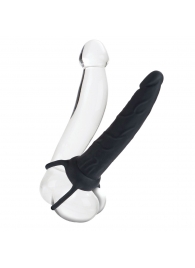 Насадка на пенис Silicone Love Rider Dual Penetrator для двойного проникновения - 14 см. - California Exotic Novelties - в Калуге купить с доставкой