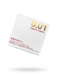 Супертонкий презерватив Sagami Original 0.01 - 1 шт. - Sagami - купить с доставкой в Калуге