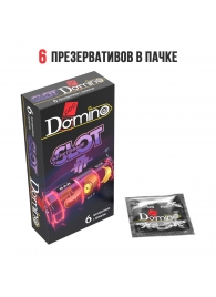 Ароматизированные презервативы DOMINO  Фруктовый слот  - 6 шт. - Domino - купить с доставкой в Калуге