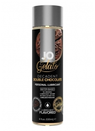 Лубрикант с ароматом шоколада JO GELATO DECADENT DOUBLE CHOCOLATE - 120 мл. - System JO - купить с доставкой в Калуге