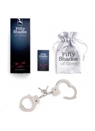 Металлические наручники Metal Handcuffs - Fifty Shades of Grey - купить с доставкой в Калуге