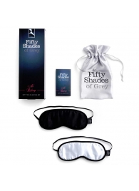 Набор из двух масок на глаза Soft Blindfold Twin Pack - Fifty Shades of Grey - купить с доставкой в Калуге