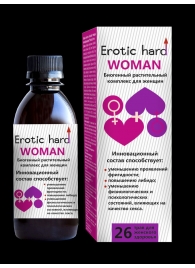 Женский биогенный концентрат для повышения либидо Erotic hard Woman - 250 мл. - Erotic Hard - купить с доставкой в Калуге