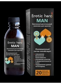 Мужской биогенный концентрат для усиления эрекции Erotic hard Man - 250 мл. - Erotic Hard - купить с доставкой в Калуге