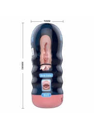 Мастурбатор-ротик Vacuum Cup Masturbator - Baile - в Калуге купить с доставкой
