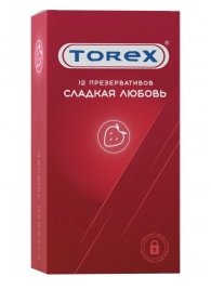 Презервативы Torex  Сладкая любовь  с ароматом клубники - 12 шт. - Torex - купить с доставкой в Калуге