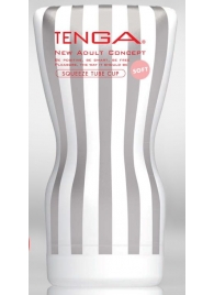 Мастурбатор TENGA Squeeze Tube Cup Soft - Tenga - в Калуге купить с доставкой