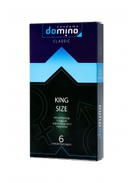 Презервативы увеличенного размера DOMINO Classic King size - 6 шт. - Domino - купить с доставкой в Калуге